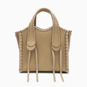 Chloe Argil Brown Mony Small Tote Bag